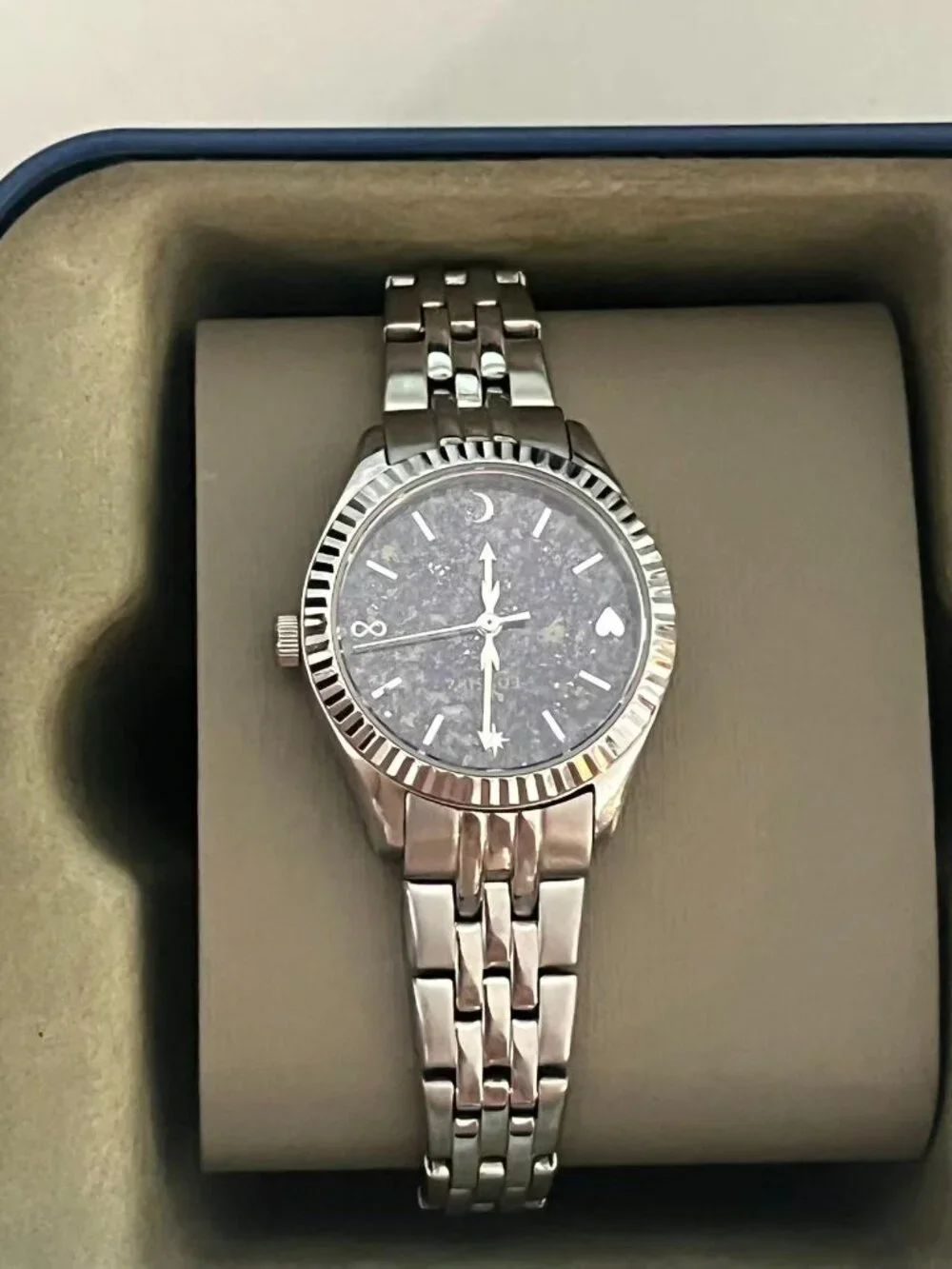 Fossil ES5061 Scarlette Mini Star Moon Stainless Steel Women Quartz Watch